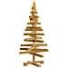 Alberi di Natale Marrone 90 cm Legno di pino massello - Foto miniatura 1