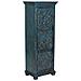 Armadio Artigianale In Legno Blu 53x40x149h Cm - Foto miniatura 1