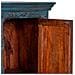 Armadio Artigianale In Legno Blu 53x40x149h Cm - Foto miniatura 6