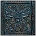 Armadio Artigianale In Legno Blu 53x40x149h Cm - Foto miniatura 7