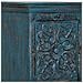 Armadio Artigianale In Legno Blu 53x40x149h Cm - Foto miniatura 8