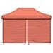Tenda Party Terracotta 279 x 410 x 315 cm Tessuto Oxford - Foto miniatura 4