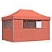 Tenda Party Terracotta 279 x 410 x 315 cm Tessuto Oxford - Foto miniatura 7