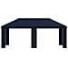 Gazebo da giardino 6 x 3 m Blu Poliestere e Acciaio 190 - Foto miniatura 3