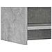 Credenza Grigio Cemento 75 x 36 x 80 cm Legno ingegnerizzato - Foto miniatura 5