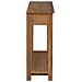 Tavolo consolle Naturale 90 x 30 x 80 cm Legno di teak solido - Foto miniatura 4