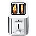 HT 1510 8 2 fetta /e 900 W Acciaio inox, Bianco - Foto miniatura 3