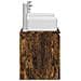 Set di Armadi da Bagno 3 pz Rovere Fumo 53 x 35 x 63 cm - Foto miniatura 5