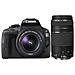 Fotocamera Reflex Eos 100d + Ef-s 18-55mm Iii + Ef 75-300mm Iii Europa - Foto miniatura 1