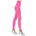 Leggings Per Adulto Rosa Fluo Taglia Unica - Foto miniatura 1