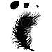 Fustella Di Taglio 12 X 9 Cm - Piuma Di Pavone - Foto miniatura 2