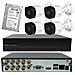 Kit Dahua 4 Telecamere 4 Mp, Xvr 8 Canali 5 Mp Omaggio Cavi Ed Alimentatore - Foto miniatura 1
