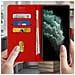 Custodia Apple Iphone 11 Pro Portadocumenti Funzione Supporto Rosso - Foto miniatura 4