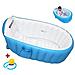 Molle Del Bambino Bathtub Bambini Gonfiabili Anti-scivoloso Piscina Pieghevole Travel Air Piatto Doccia Sedile Terme Big Size (per 0-3 Anni) Pompa Di Aria - Foto miniatura 1