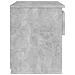 Comodini 2pz Grigio Cemento 40x30x39 cm in Legno Multistrato - Foto miniatura 6