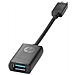 Adattatore Da Usb-c A Usb 3.0, 0,1409 M, Usb-c, Usb 3.0, Nero - Foto miniatura 1