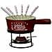 Set per Fonduta HHF-078 Colore Rosso - Foto miniatura 2