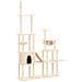 Albero Per Gatti Con Tiragraffi In Sisal Crema 279 Cm - Foto miniatura 1