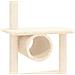 Albero Per Gatti Con Tiragraffi In Sisal Crema 279 Cm - Foto miniatura 6