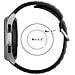 Cinturino Per Orologio Da Polso Sportivo In Tinta Unita Per Samsung Galaxy Watch 20mm Black - Foto miniatura 2