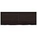 Ripiano Marrone Scuro 140x50x (2-6) cm Massello Rovere Trattato - Foto miniatura 3