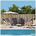 Asciugamani Da Spiaggia 6pz Antracite 60x135 Cm Tessuto 400 Gsm - Foto miniatura 1