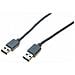 Cuc Exertis Connect 532504 Cavo Usb 3 M Usb 2.0 Usb A Antracite - Foto miniatura 2