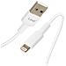 Cavo Usb / Lightning 2,4a Ricarica E Sincronizzazione Rapida 3 Metri, Bianco - Foto miniatura 1
