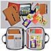 Borsa Portaoggetti Per Prodotti Elettronici, Scatola Portapenne Per Libri Tascabili Grey - Foto miniatura 2