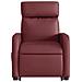 Lusso Casadino -  Poltrona Alzapersona Reclinabile Rosso Vino In Similpelle - Foto miniatura 7