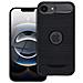 Custodia B-case Tpu Silicone Cover Case Per Apple Iphone 16e Carbon Metal Black - Foto miniatura 1