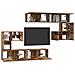Set mobile TV 8 pcs Legno vecchio Media 30.5 x 30 x 30 cm - Foto miniatura 3