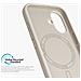 Soft Silicone Case custodia per cellulare 17 cm (6.7") Cover Crema - Foto miniatura 2