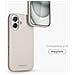 Soft Silicone Case custodia per cellulare 17 cm (6.7") Cover Crema - Foto miniatura 4