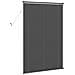 Tenda Veneziana Regolabile Grigio Argento 150 x 90 cm PVC - Foto miniatura 6