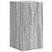 Set mobile TV 5 pcs Grigio Sonoma Legno multistrato - Foto miniatura 6