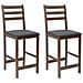 Sedie da pranzo 2 pcs Marrone Chiaro 40 x 47,5 x 99,5 cm - Foto miniatura 1