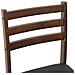 Sedie da pranzo 2 pcs Marrone Chiaro 40 x 47,5 x 99,5 cm - Foto miniatura 8