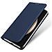 Cover per Galaxy S25 FE - Pelle /PU, Blu - Foto miniatura 3