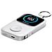 Power Bank Da 5000 Mah Con Ricarica Wireless Per Orologi, Bianco - Foto miniatura 4