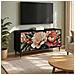 Mobile TV BORNE 102 x 33 x 51 cm Rovere Nero - Foto miniatura 2