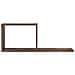 Scaffali flottanti Rovere Fumo 80 x 15 x 30 cm - Foto miniatura 4