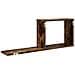 Scaffali flottanti Rovere Fumo 80 x 15 x 30 cm - Foto miniatura 6
