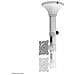 FPMA-C025SILVER Supporto da Soffitto per Schermi LCD /LED /TFT - Foto miniatura 5
