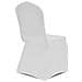 Set 4 Pz Fodera Elastica Per Sedie Bianca - Foto miniatura 3