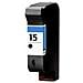 Cartuccia Hp 15 Nera Compatibile Per Hp Hp Deskjet 810c 812c 816c C6615d Capacita' 30ml - Foto miniatura 1