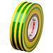 Nastro Isolante Giallo / verde In Pvc 0.15mm X 19mm X 25m 145796 - Foto miniatura 1