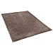 Tappeto Shaggy Marrone Chiaro 200 X 200 Cm Evren - Foto miniatura 1