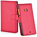Custodia Compatibile Con Nokia Lumia 535 In Rosso Carminio - Coperchio Protettiva Con Chiusura Magnetica, Funzione Stand E Tasca Per Le Carte - Foto miniatura 3