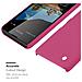 Custodia Compatibile Con Nokia Lumia 550 In Frosty Rosa - Hard Case Coperchio Protettivo In Frosted Look Contro I Graffi E Gli Urti - Foto miniatura 5
